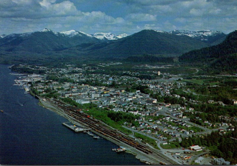 Canada Prince Rupert Aerial View