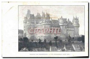 Old Postcard Chateau de Pierrefonds is rated Overview