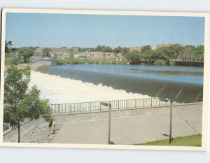 Postcard View of the Mississippi River, St. Cloud, Minnesota