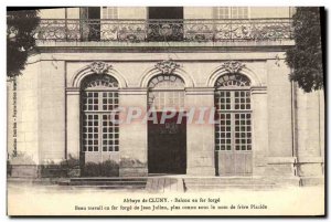 Postcard Abbey of Cluny Balcony Work in wrought iron wrought iron Jean Julien