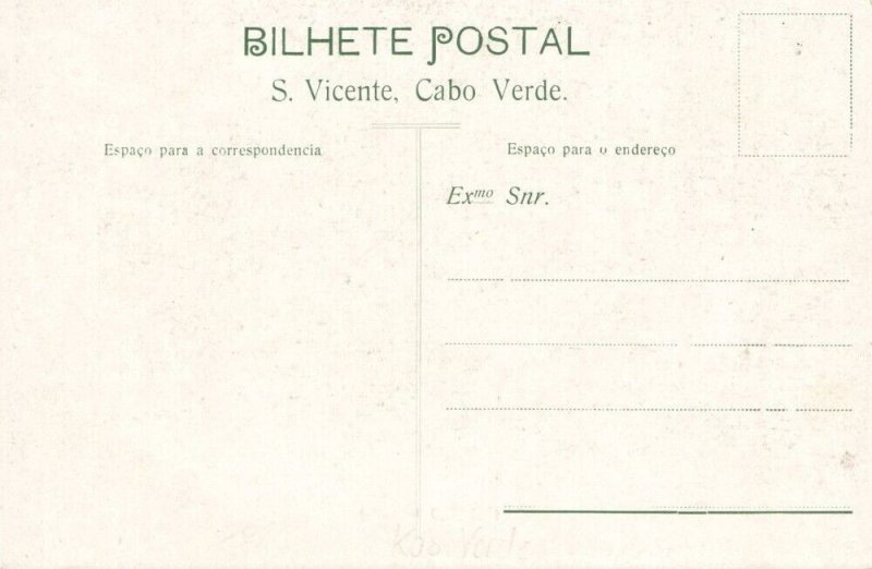 cape verde, MINDELO,  Fortim d'El-Rei (1910s) Postcard