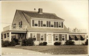 Falmouth Cape Cod MA The Bellows - 1920s-30s Real Photo Postcard