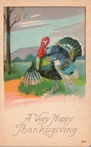 Thanksgiving Greetings With Turkey