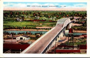 Louisiana Shreveport New Long-Allen Bridge 1941