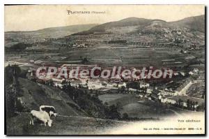 Postcard Old Vosges Plainfaing Vue Generale