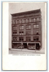 c1915's Auburn's Popular Department Store New York NY Unposted Postcard