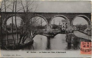 CPA ÉVREUX-Le Viaduc sur l'Iton a Harrouard (28946)