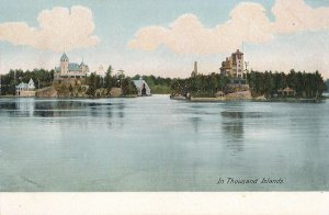 Fancy Homes along St Lawrence River Thousand Islands New York (or Ontario ?) UDB