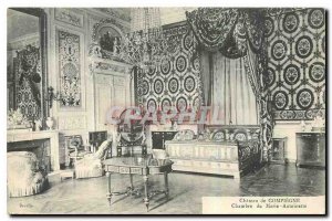 Old Postcard Chateau de Compiegne Room Marie Antoinette