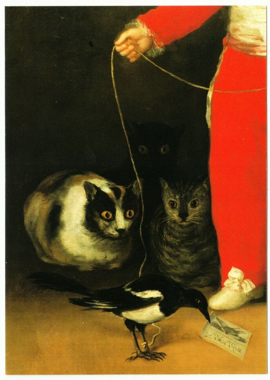 goya cat painting