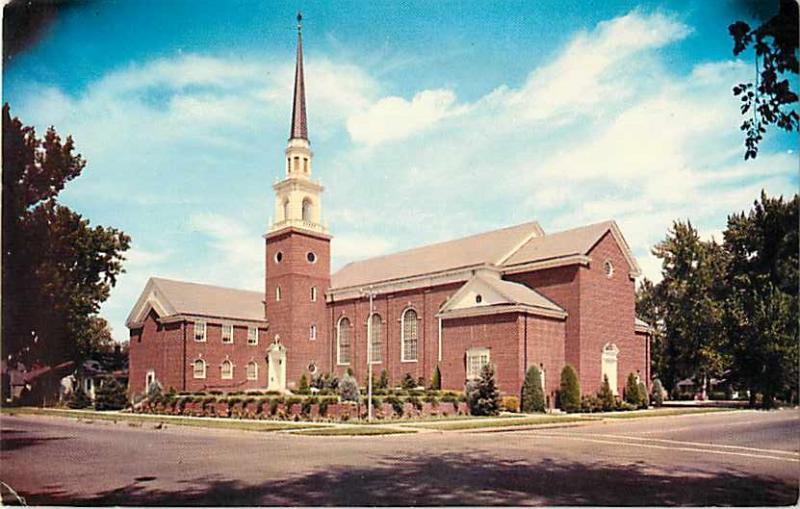 First Baptist Church Boise Idaho ID Chrome Postcard