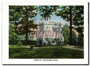 Modern Postcard Tomb Of Unknown Dead Kearny statue