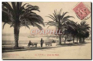 Nice Old Postcard Quai du Midi