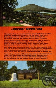 Tennessee Chattanooga Lookout Mountain Orange Poem By Lon A Warner
