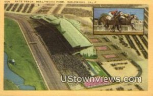 Race Track, Hollywood Park - Pasadena, California CA  