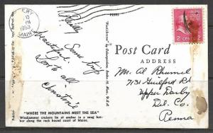 Maine, Where The Mountains Meet The Sea - [ME-104]