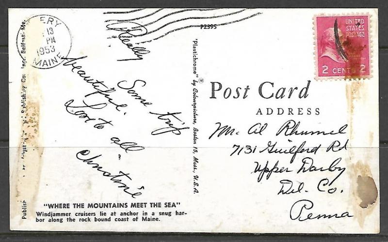 Maine, Where The Mountains Meet The Sea - [ME-104]