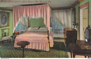 MT. VERNON, Virginia, 1900-10s; George Washington's Bed Room