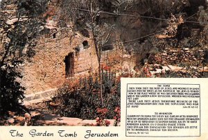 Garden Tomb JerUSA lem Israel 1977 