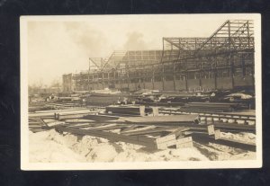 RPPC SOUTH BEND INDIANA FACTORY PLANT VINTAGE REAL PHOTO POSTCARD