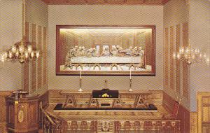 Tennessee Nashville Wood Carving The Last Supper Upper Room Chapel