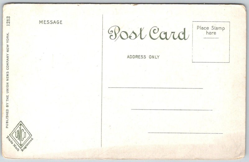 Water Gap Pennsylvania 1920s Postcard River Valley View