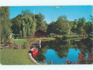 Pre-1980 LAKE North Webster - Near Warsaw & Columbia City & Fort Wayne IN AE3634