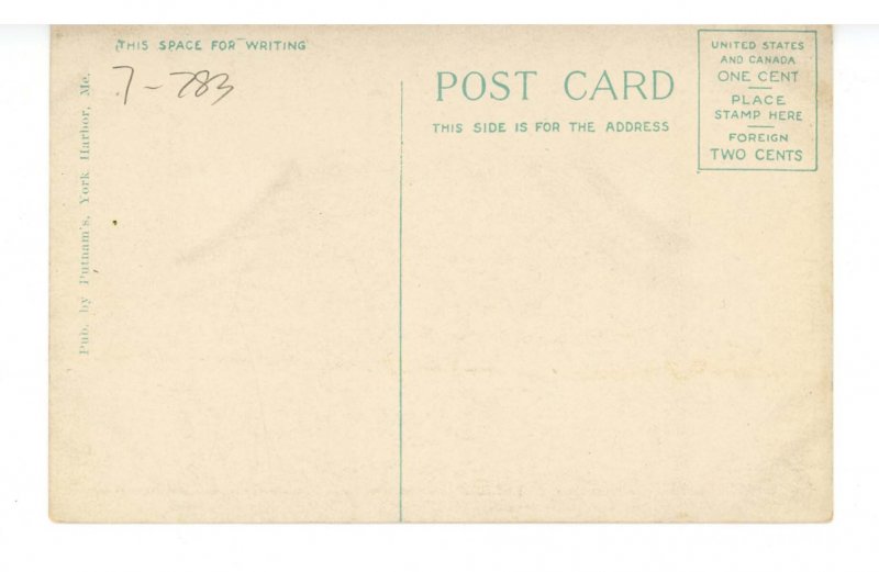 ME - York Harbor. Boon Island Lighthouse