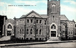 Illinois Freeport Embury Methodist Episcopal Church 1944