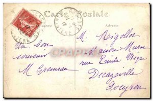 Old Postcard Roscoff Rock of Tete Monkey