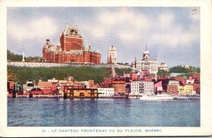 Canada Quebec Le Chateau Frontenac