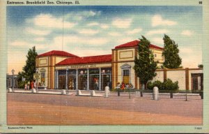 Illinois Chicago Brookfield Zoo Entrance