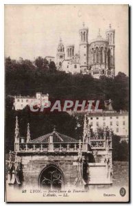 Postcard Old Lyon Notre Dame de Fourviere The Apse