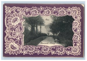 C.1910 Promenade Letang Oran Algeria embossed Vintage Postcard P96