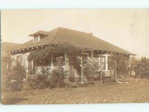 Old rppc BUILDING SCENE Architecture Postcard AB0953