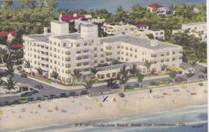 Florida Fort Lauderdale The Lauderdale Beach Hotel 1948 Curteich