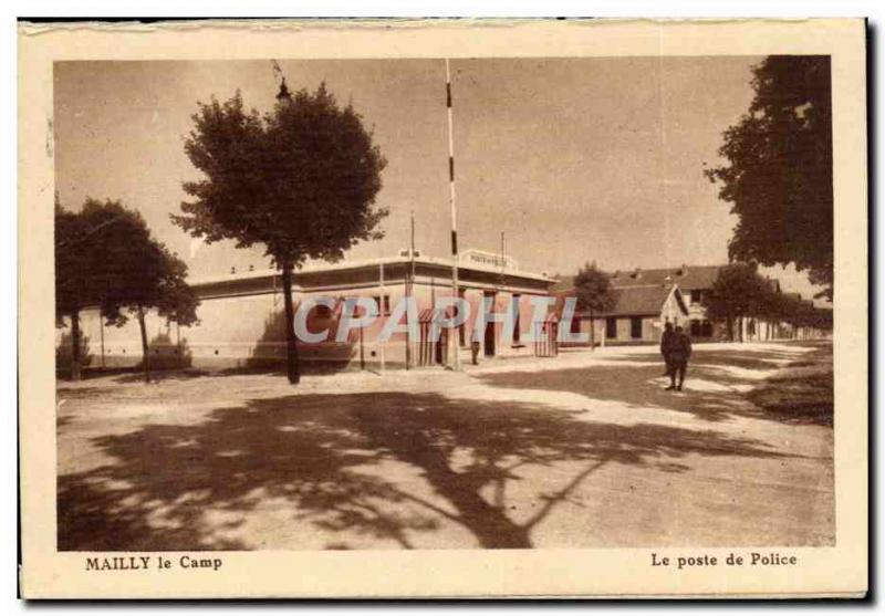 Mailly le Camp - The Post Poice - Old Postcard