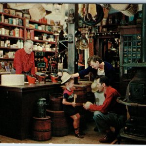 c1960s Shelburne VT Museum General Store Country Cowboy Kid Fun Post Office A242