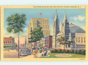 Linen BUILDING SCENE Newark New Jersey NJ AE8542