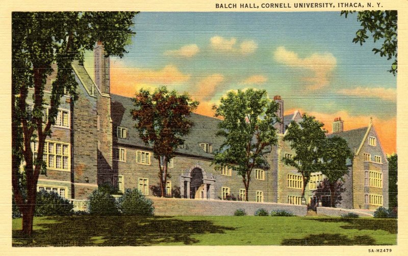 NY - Ithaca. Cornell University. Balch Hall