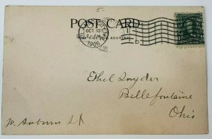 1906 The Wiltshire Hotel Atlantic City NJ New Jersey RPPC Postcard Horse Buggy