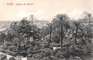 Jardines del Alcazar Sevilla Spain Postal Used Unknown 