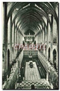 Postcard Old Albi Cathedral Ste Cecile The Nave and Choir