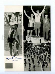 195986 Olympiad 1964 CZECH bicyclist DALER ZANIN old photo