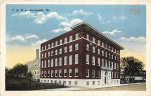 Springfield Missouri 1930s Postcard YMCA Building