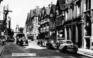 Chester England Eastgate Street Real Photo Vintage Postcard JE228379