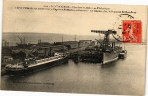 CPA St-NAZAIRE - Chantiers et Ateliers de l'Atlantique - La Grue (223001)