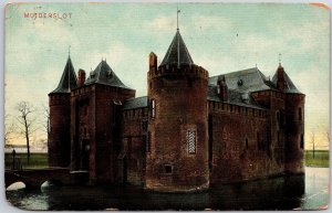 Muiderslot Castle Muiden Amsterdam Netherlands Postcard