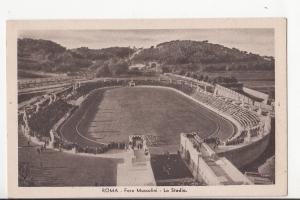 B77193 roma foro mussolini lo stadiow  stade stadium scan front/back image