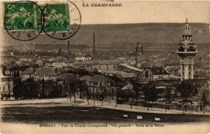 CPA La Campagne - ÉPERNAY - Tour de l'Union Champenoise - Vue générale (742488)